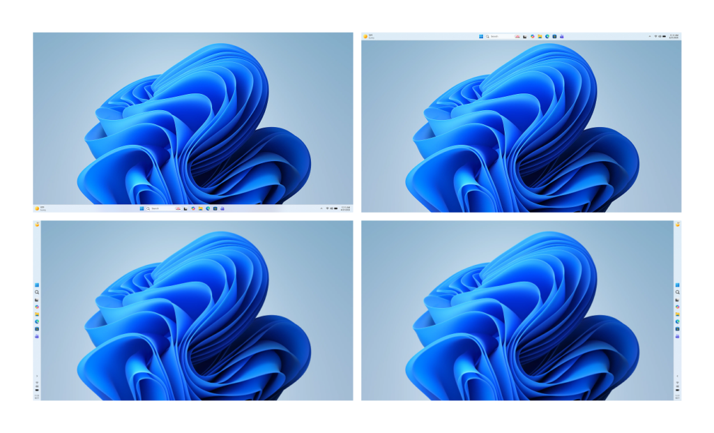 Windows 11のタスクバー、動くだけでなく「縮む」時代へ