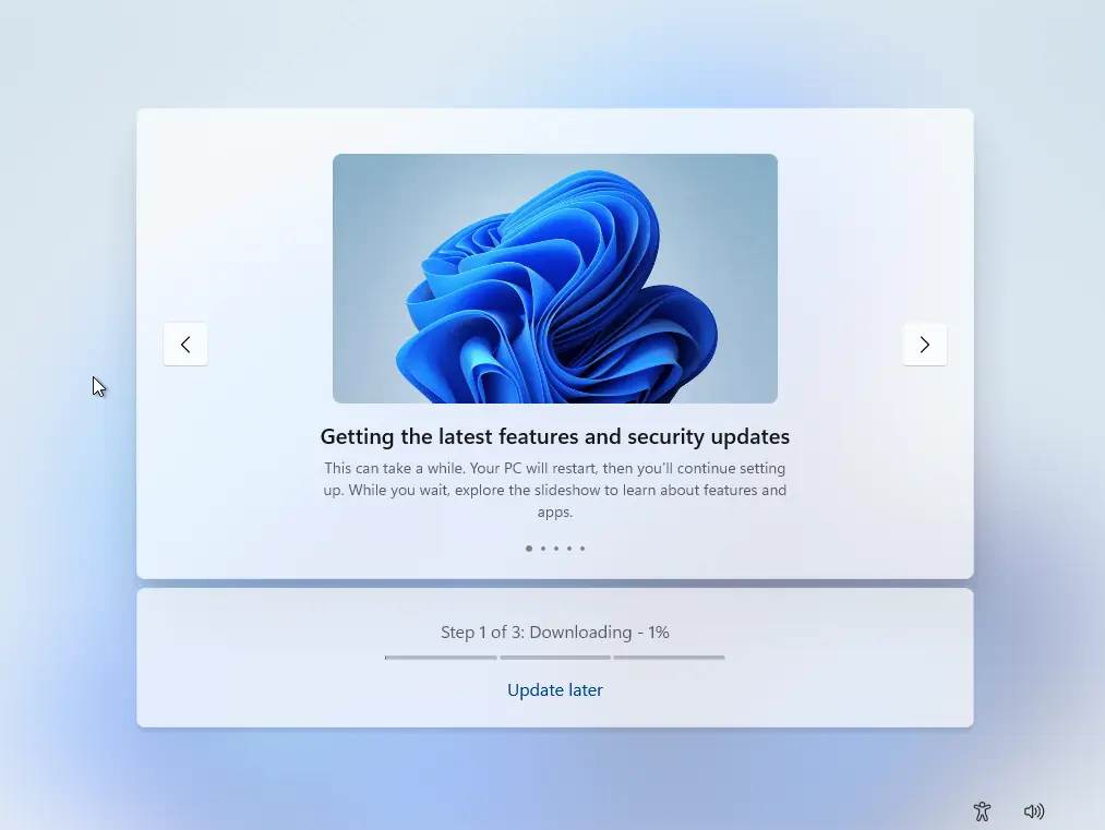 Windows 11、初期設定でのアップデートを任意化、強制30分が終了