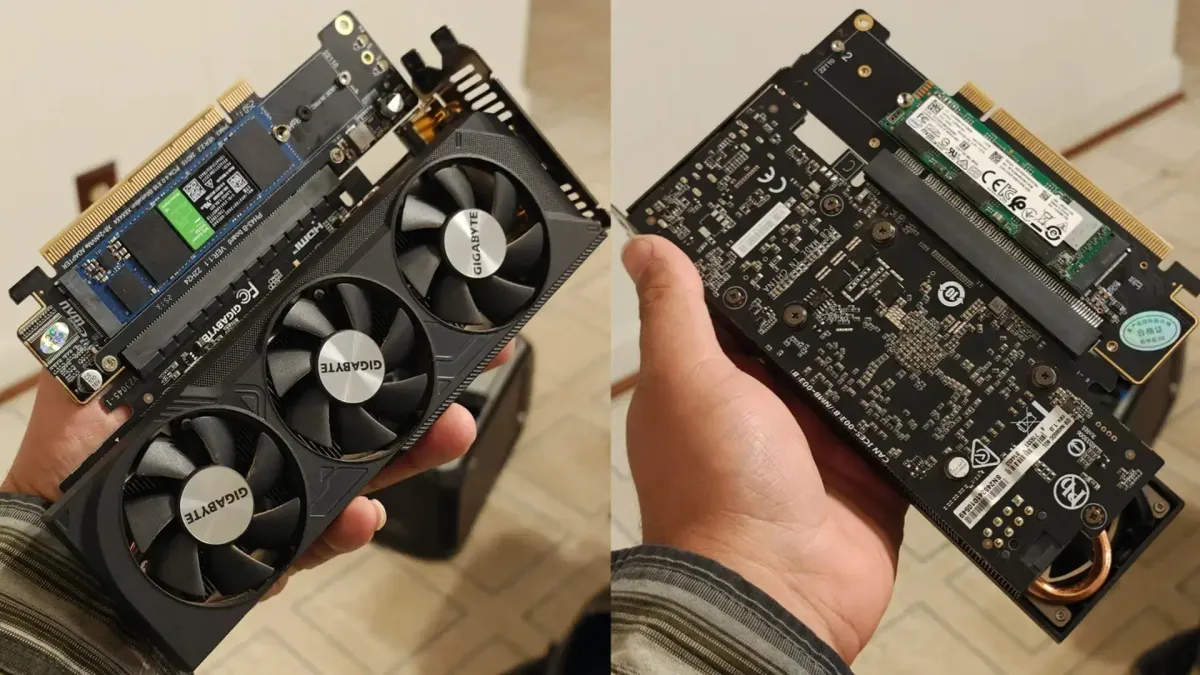 SSD高騰時代の裏技、約4300円のアダプターでNVMe増設