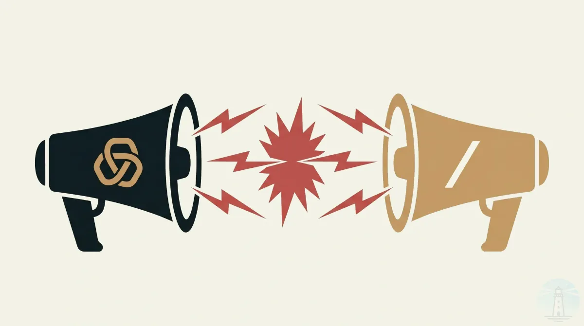 アルトマン、Mythosを「恐怖マーケティング」と批判