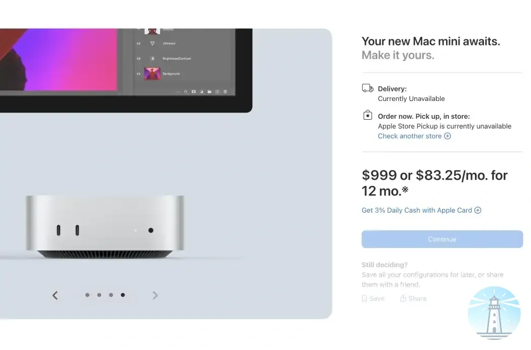 Mac miniが買えない、AIエージェント需要とDRAM争奪戦