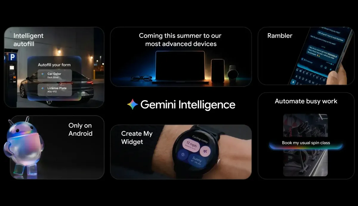 GoogleがGemini Intelligence発表、AndroidをAIで再定義