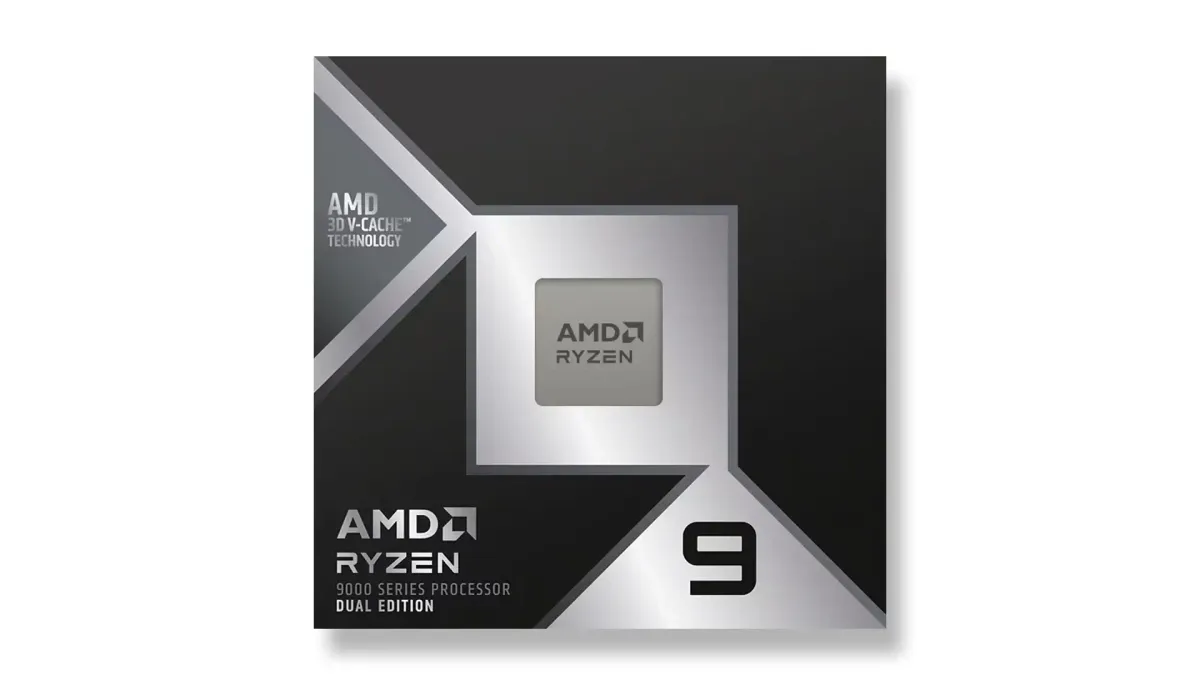 未開封の9950X3D2の箱に、9950X3Dが入っていた