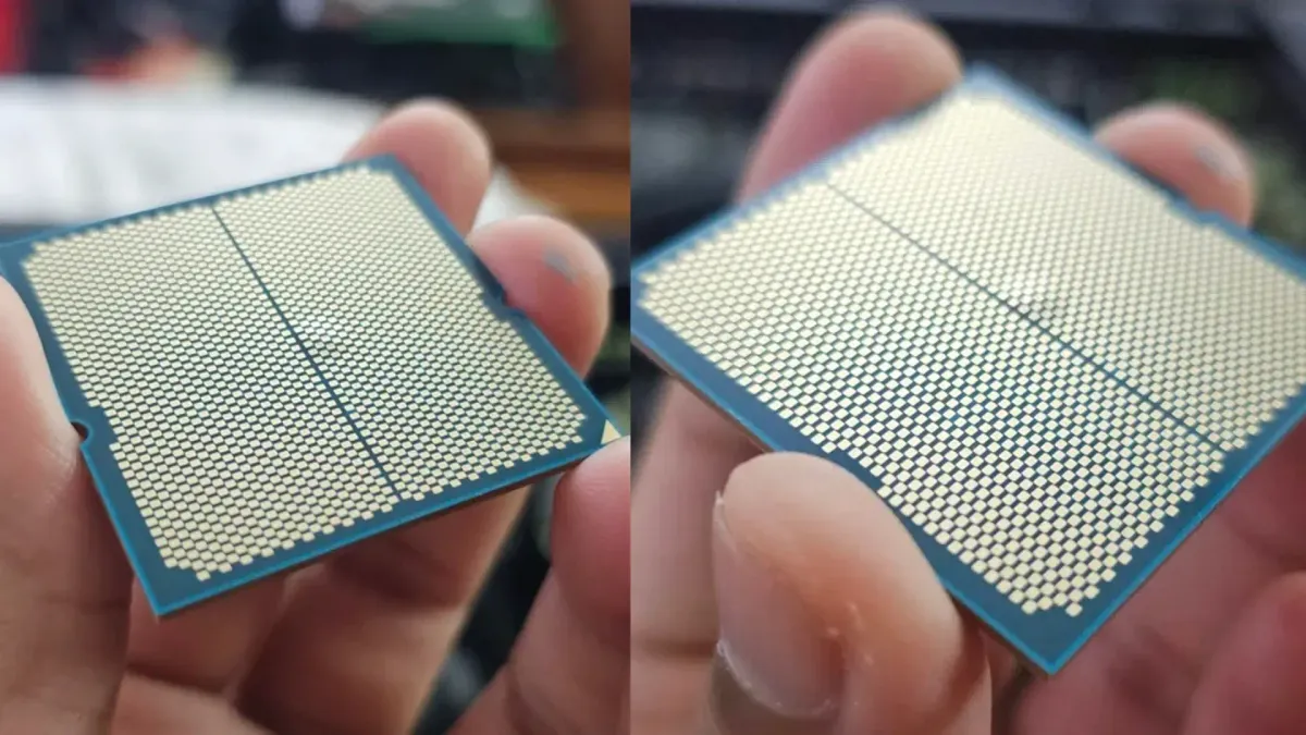 Ryzen 9 9900Xが突然死。基板裏に膨れた「水ぶくれ」