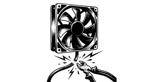 冷却ファンの配線を「うるさいから」切断したエンジニアの顛末