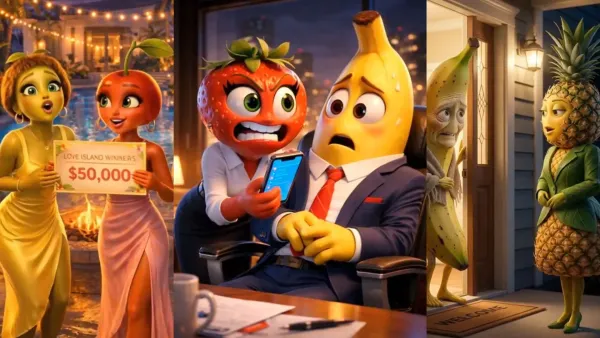 AIフルーツがTikTokで不倫する番組が3300万フォロワーを集めて消えた理由