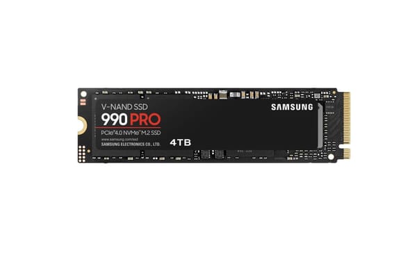 Samsung 990 Proの偽物が欧州に上陸、青いPCBで一発アウトの粗悪品