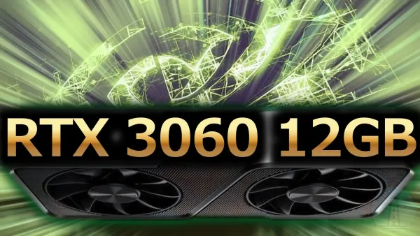 5年前のRTX 3060 12GB、6月に蘇る