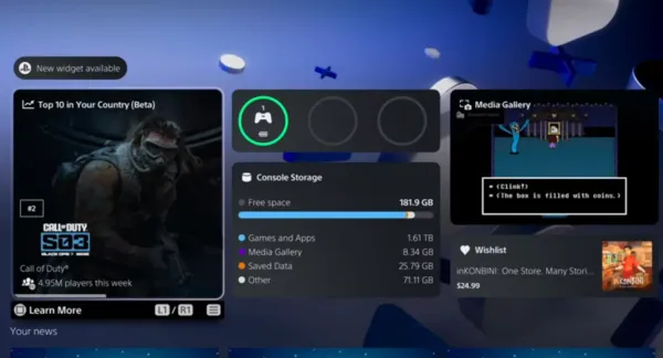 PS5が週間プレイヤー数を表示、SteamDB風機能をテスト