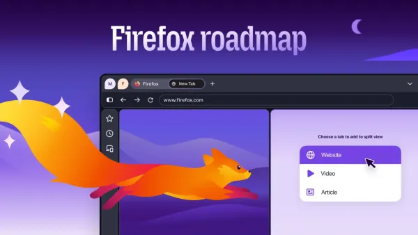 Firefoxが開発ロードマップを公開。152の新機能も多数