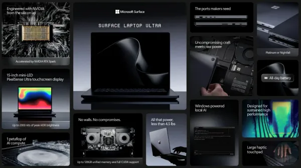 NVIDIAのGPUを載せたSurface、ついに来る