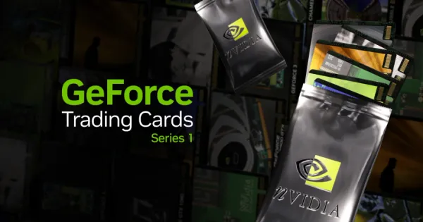 NVIDIA、GeForceの歴史を14種のトレーディングカードにした