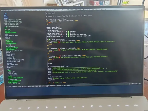 アセンブリだけでX11サーバーを書いた男のデスクトップ
